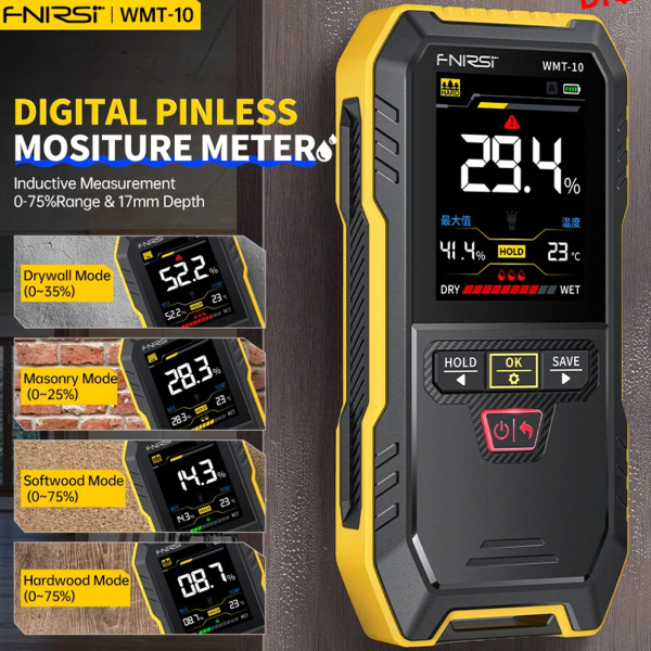 Фото - FNIRSI WMT-10 вологомір індуктивний