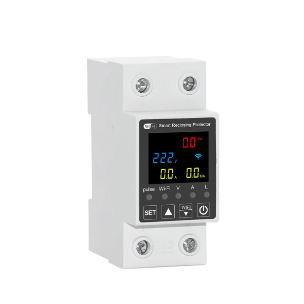 Фото - Лічильник електроенергії 1ф 63а  WiFi Smart ECO з розмикачем кольоров. дисплей