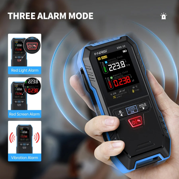 Фото - FNIRSI ERD-10 вимірювач електричного поля / магнітного поля / радіочастотної потужності