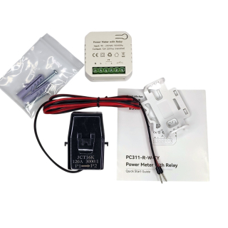 Фото - Лічильник електроенергії PC 311-W-TY/R/120A*1, 1ф 120А, Relay, WiFi Smart 