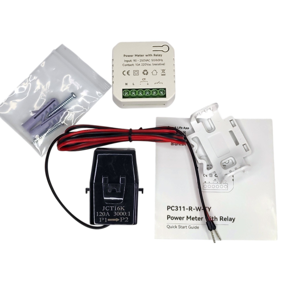 Фото - Лічильник електроенергії PC 311-W-TY/R/120A*1, 1ф 120А, Relay, WiFi Smart 