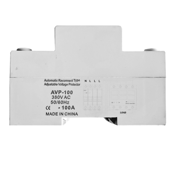 Фото - Реле захисту 3-х фазне напруга/струм 100A 0-500V (L1-L3)/N, 6парам.