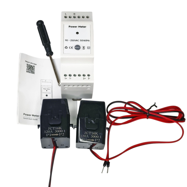 Фото - Лічильник електроенергії SP362-W-TY/120A*2 2ф 120А WiFi Smart