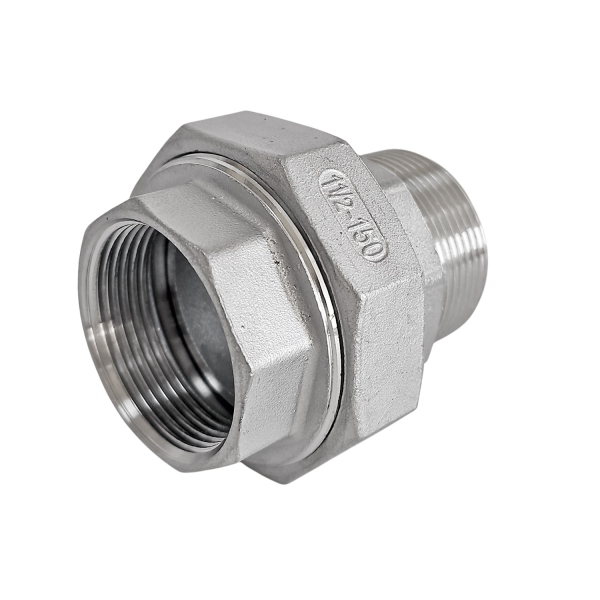 Фото - Американка нержавіюча SS304 зовнішня - внутрішня DN40 G1-1/2"M – G1-1/2"F
