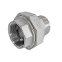 Американка нержавіюча SS304 зовнішня - внутрішня DN40 G1-1/2"M – G1-1/2"F