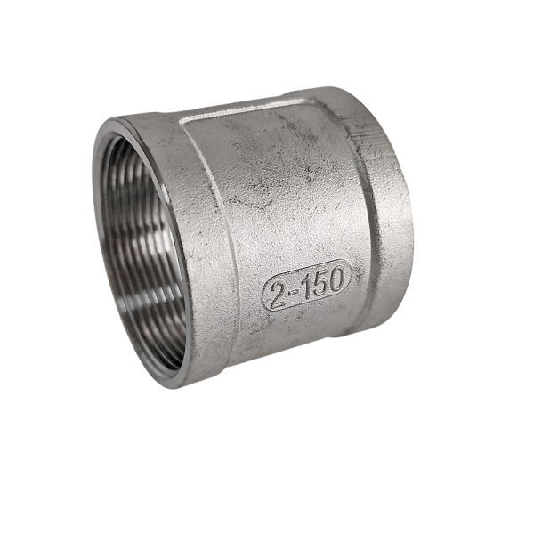 Фото - Муфта, н/ж SS304, внутрішня-внутрішня різьба DN50 G2"F – G2"F 