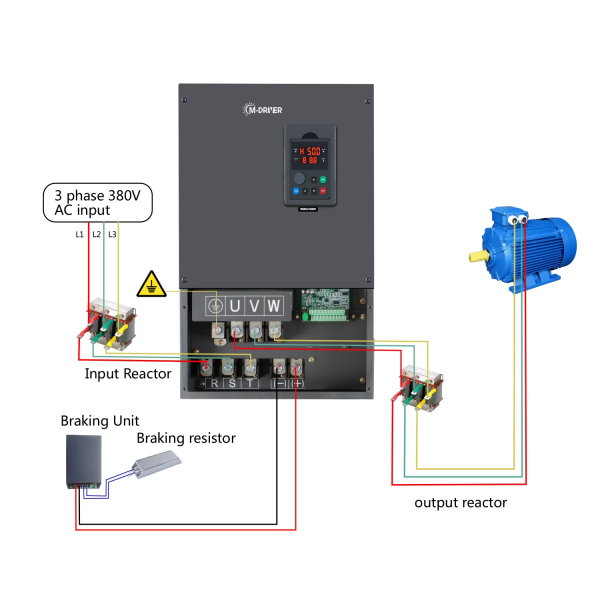 Фото - Частотний перетворювач 380В 3фази векторний 93KW - DRIVER