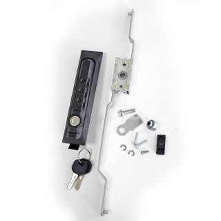 Фото - Замок для шаф під тяги з кодом і ключем A8072-1170