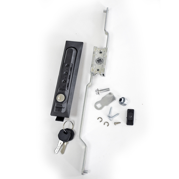 Фото - Замок для шаф під тяги з кодом і ключем A8072-1170