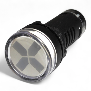 Фото - Лампа індикатор AD16-22WG черв.+зел. 2входи 24VAC/DC