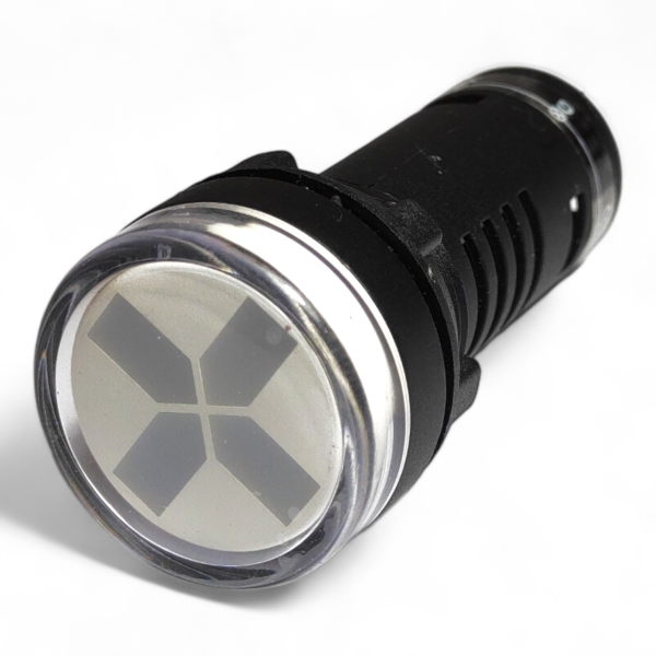 Фото - Лампа індикатор AD16-22WG черв.+зел. 2входи 24VAC/DC