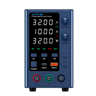 Фото - Блок живлення лабораторний EPS3210H 320Ватт (0-32Вольт х 0-10Ампер)