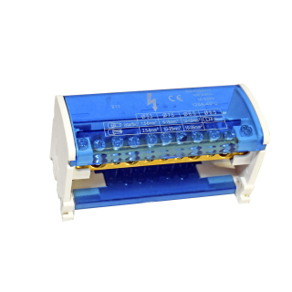 Фото - Блок розподільчий на DIN рейку HY211