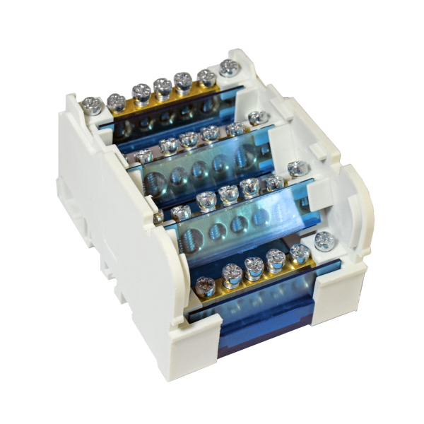 Фото - Блок розподільчий на DIN рейку HY407