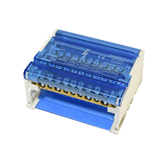 Фото - Блок розподільчий на DIN рейку HY411