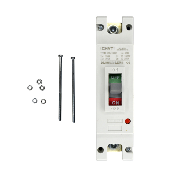 Фото - Автоматичний вимикач MCCB-250/PV2-150 DC 150A