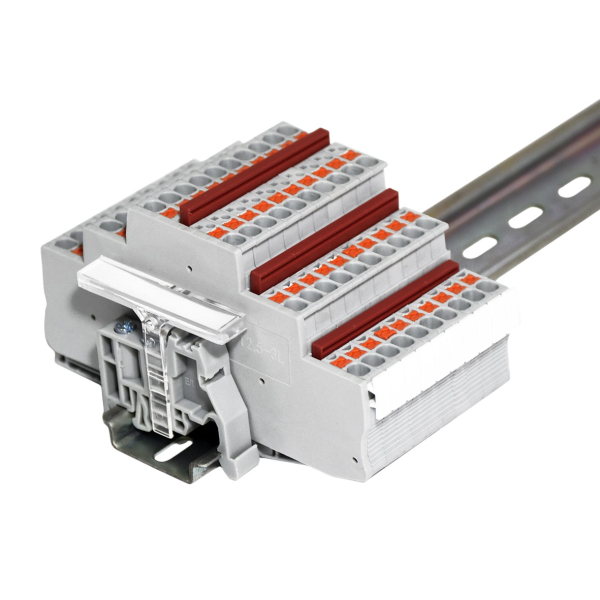 Фото - Прохідна клема PT 2.5-3L 3-рівнева