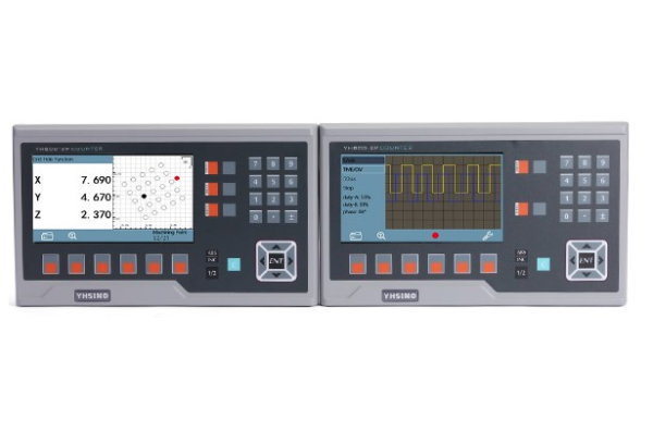 Фото - Система цифрової індикації УЦИ, 3коорд. YH800 LCD, 7" дисплей, 0.1μm - 10μm, UKR/ENG/RUS 15 мов, алюміній корп.
