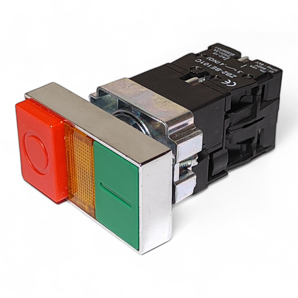 Фото - Кнопка з підсв. BW8475 24VAC/DC 1NO/1NC без фікс.