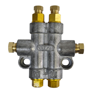 Фото - Прогресивний розподільник для рідкого мастила ZLFG2-55 на 2 виходи