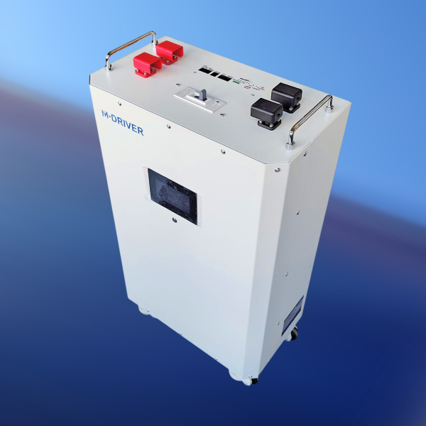Фото - Аккумуляторная батарея LiFePo4 16КВт, 314Ah 51.2V, 100% новые ячейки CALB 314Аh Grade A, компрессия, активная BMS JK-PB2A16S-20P с BT приложением и 4.3 сенсорным дисплеем, на колесах