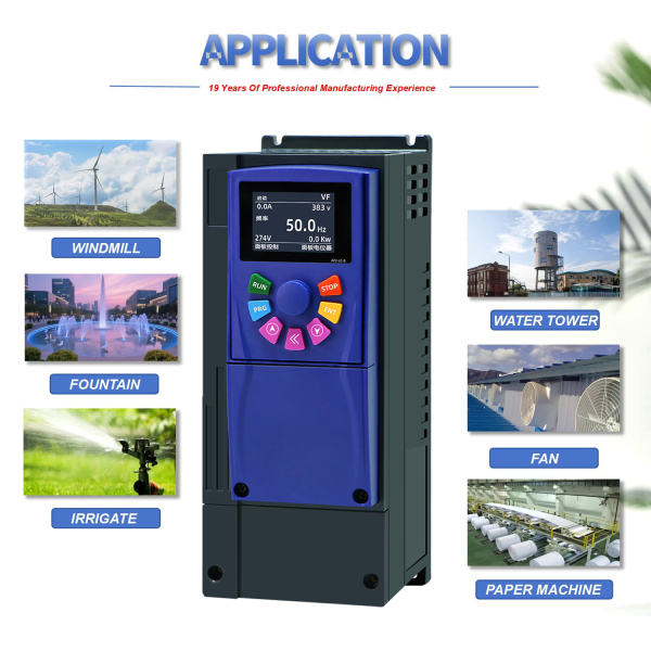 Фото - Частотний перетворювач 380В 3фази векторний 4.0KW - DRIVER AP2 BU, EMI