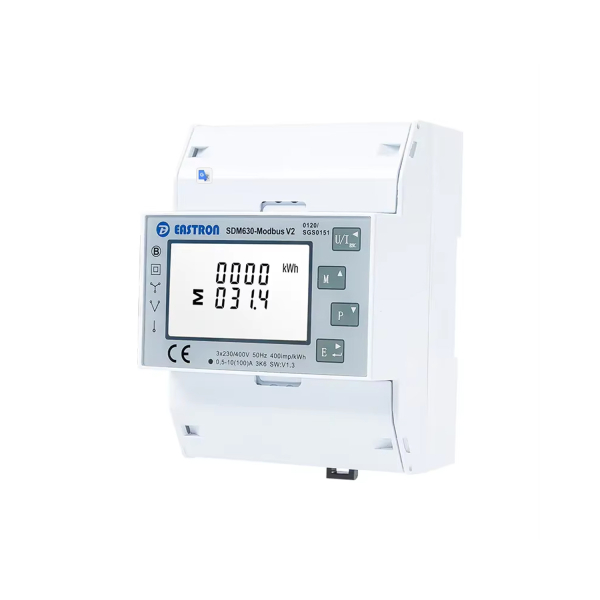 Фото - Счетчик электроэнергии 3ф двунаправленный Eastron SDM630MCT (RS485), класс точности 0.5S, оригинал