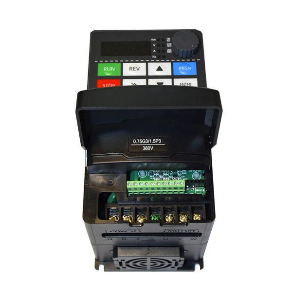 Фото - Частотний перетворювач 380В 3фази векторний 0,75KW - DRIVER