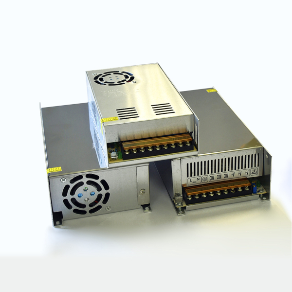 Фото - Блок живлення DC24V - 20A / AC100V-265V 47-63Гц з вентилятором