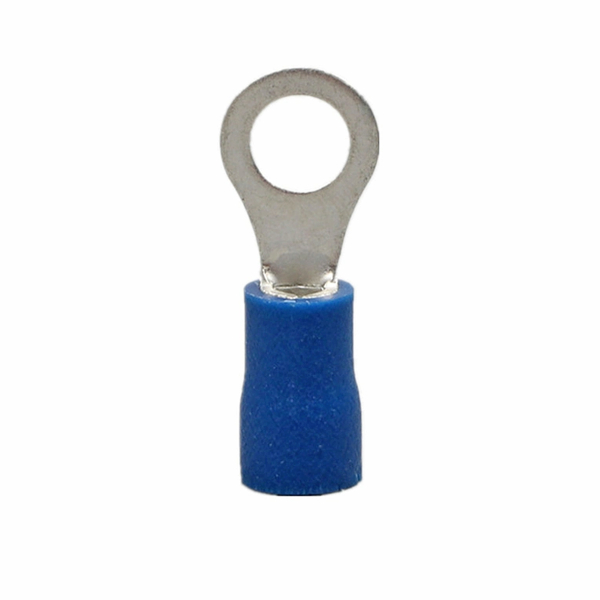 Фото - Кабельний наконечник кільцевий RV2-4L (блакитний уп. - 100шт)
