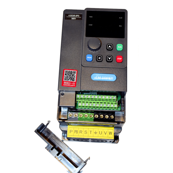 Фото - Частотний перетворювач 380В 3фази векторний 4.0KW - DRIVER