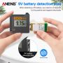 Универсальный цифровой тестер батареек и аккумуляторов ANENG 168 MAX