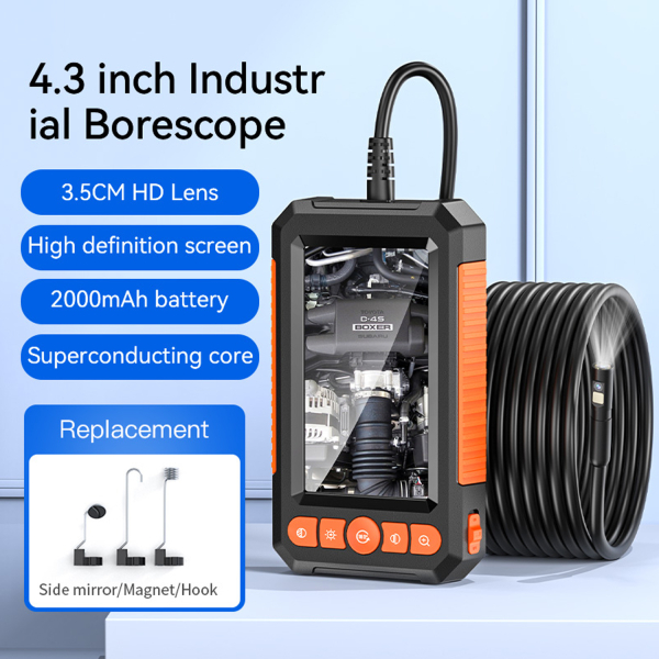 Фото - Ендоскоп поворотний ANESOK C43, 360°, 2 камери 8,5мм, 5 метрів