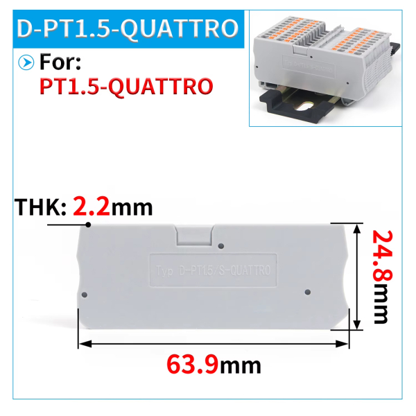 Фото - Кінцева кришка D-PT 1.5 QUATTRO