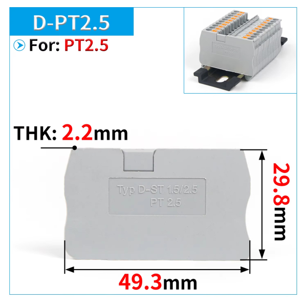 Фото - Кінцева кришка D-PT 2.5