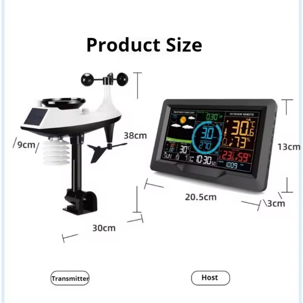 Фото - Метеостанція 9 в 1 WiFi PTW6