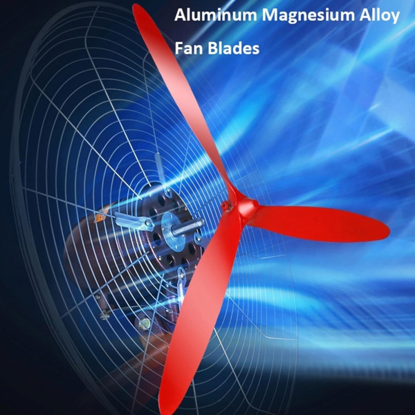 Фото - Вентилятор настінний діаметром 760мм (30дюймів), 220В