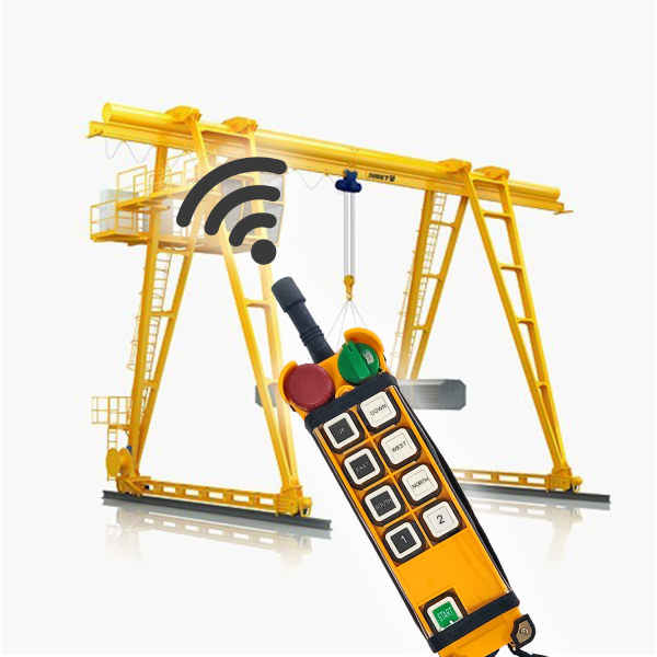 Фото - Комплект радиоуправления краном F24-8D (8 подв. кнопок) AC/DC36-380V