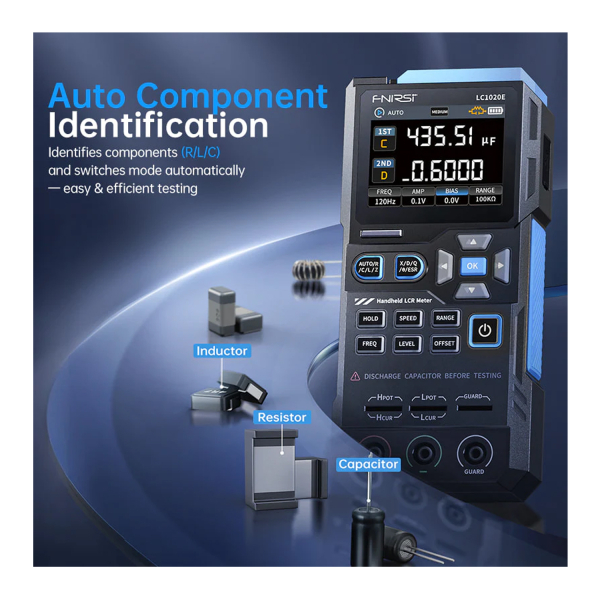 Фото - FNIRSI LC1020E тестер багатофункціональний