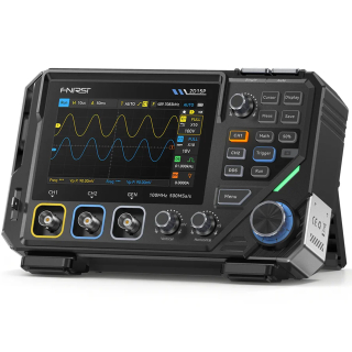 Фото - FNIRSI 2D15P, 2щупи (цифровий мультиметр / портативний осцилограф 100 МГц*2 / генератор сигналів / smart професійний тестер), розширена комплектація