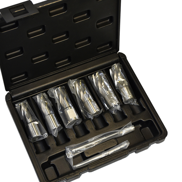 Фото - Набір фрез кільцевих HSS 12-22мм 6 предм.