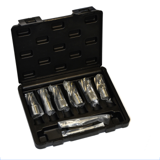 Фото - Набір фрез кільцевих HSS 12-22мм 6 предм.