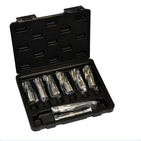 Фото - Набір фрез кільцевих HSS 12-22мм 6 предм.