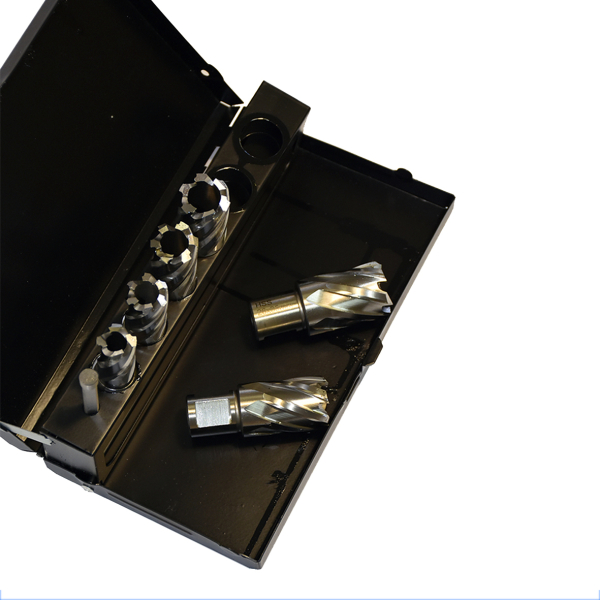 Фото - Набір фрез кільцевих HSS 16-26мм 6 предм.