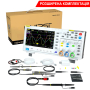 FNIRSI-1014D осцилограф + зонд P4100, розширена комплектація