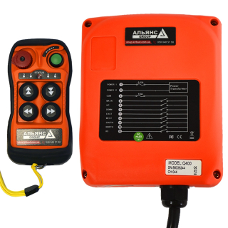 Фото - Комплект радіокерування краном Q400 (4 кнопки одинарні) AC110-460V