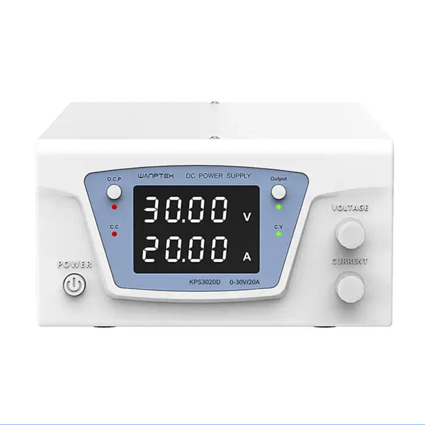 Фото - Блок живлення лабораторний KPS3020D 600Ватт (0-30Вольт х 0-20Ампер)