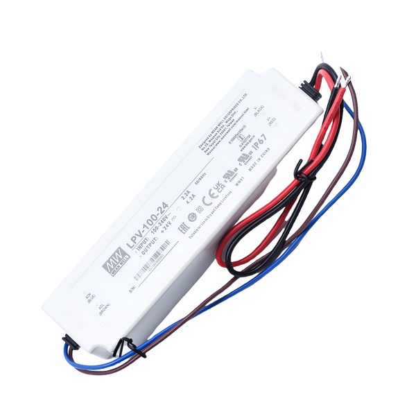 Фото - Блок живлення Mean Well LPV-100-24 оригінал (24VDC, 100W), IP67