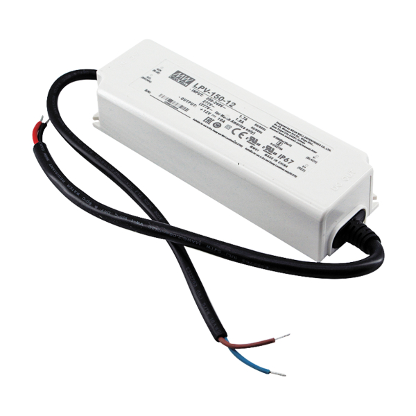 Фото - Блок живлення Mean Well LPV-150-12 оригінал (12VDC, 150W), IP67