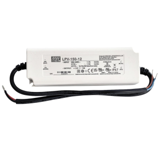Фото - Блок живлення Mean Well LPV-150-12 оригінал (12VDC, 150W), IP67